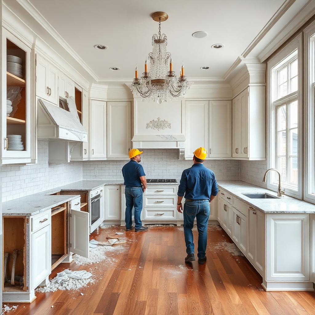 Luxury Kitchen Deconstruction — Lake Forest, IL